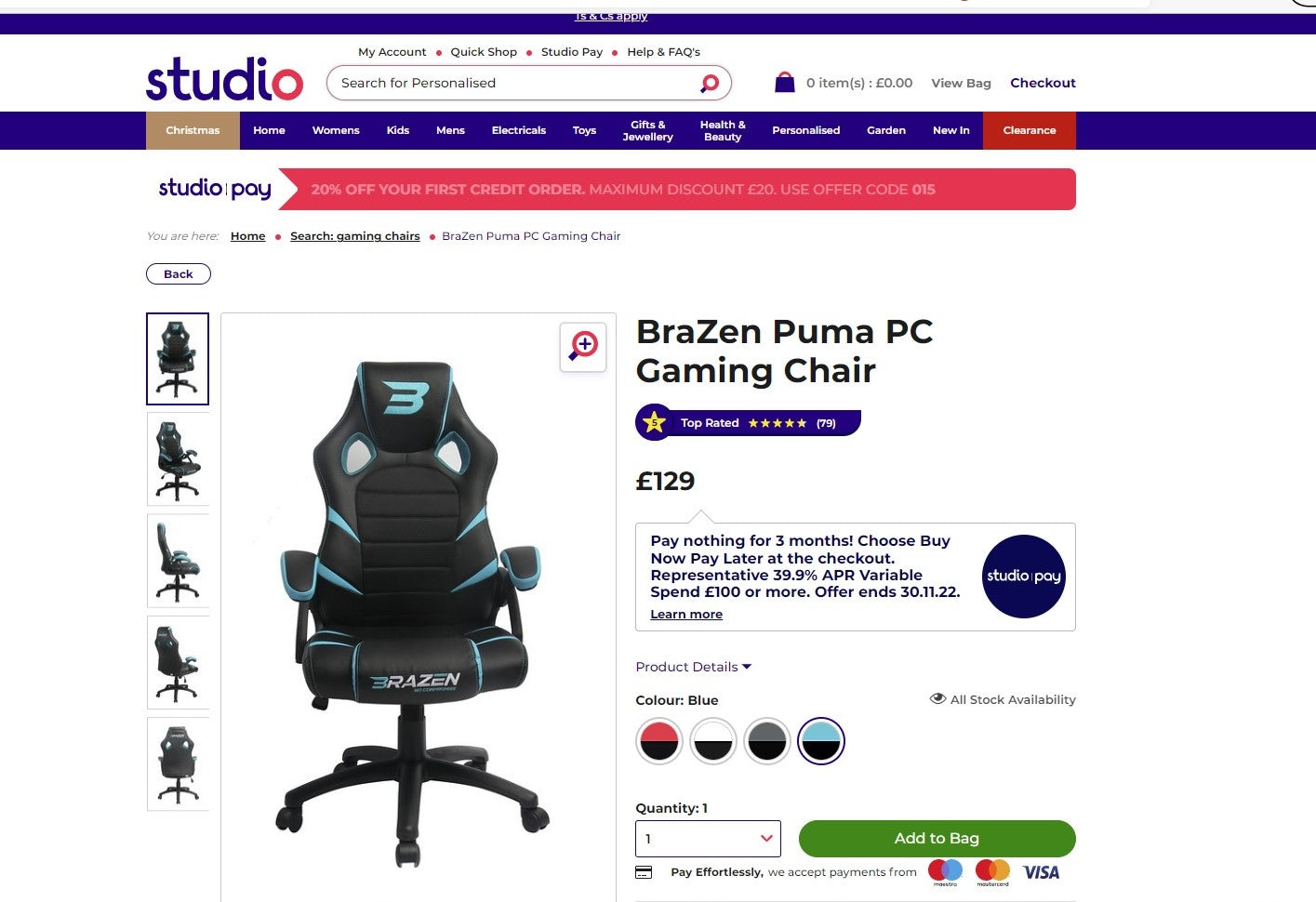 BraZen Gaming Chairs Top Rated!