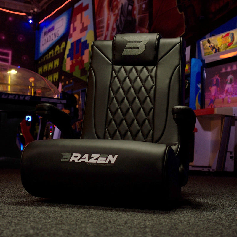 BraZen Emperor X 2.1 Elite Esports DAB Surround Sound Gaming Chair RGB Compatible