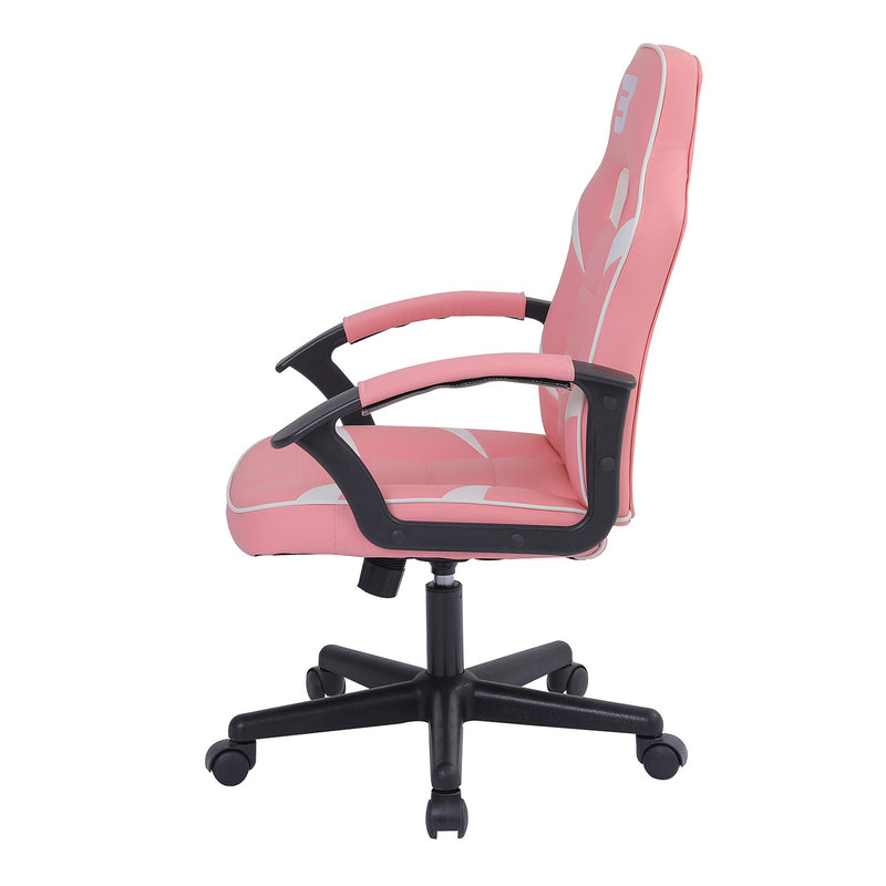 BraZen Valor Mid Back PC Gaming Chair PINK