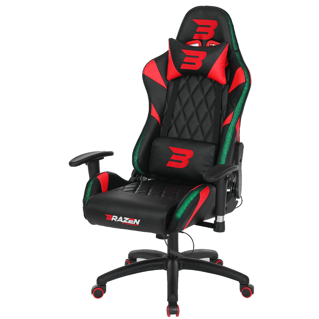 Brazen Chair BraZen Venom Elite Esports PC Gaming Chair with RGB