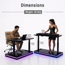 BraZen Esports Pro RGB Height Adjustable Table