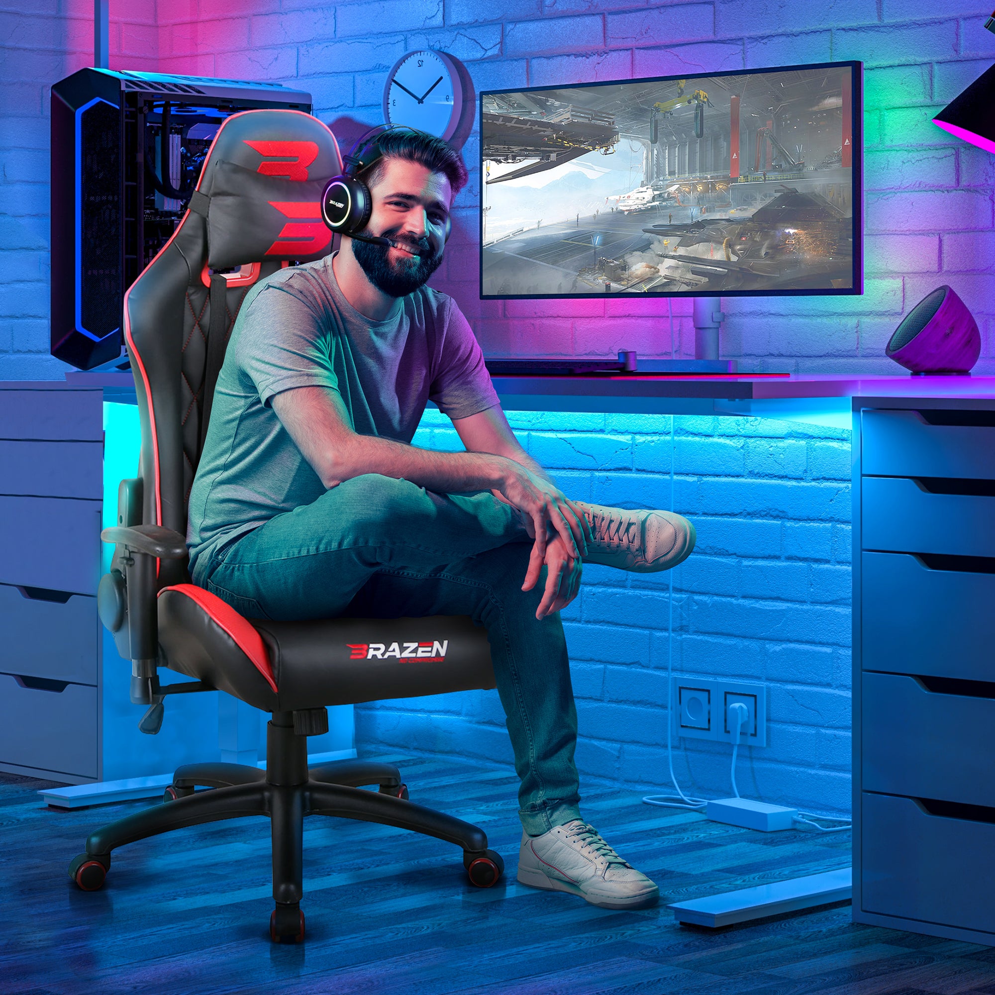 Brazen phantom online elite gaming chair