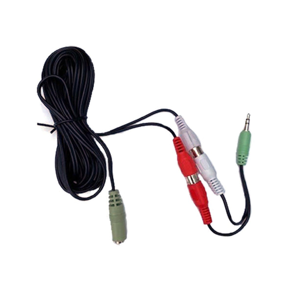 A1 A3 Stereo Audio Cable 3.5mm Male to RCA Female Gaming Chair Accessory