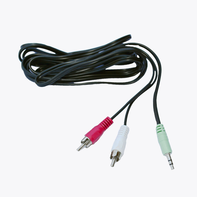 B1-1 Stereo Audio Cable - 3m length 3.5mm Male to 2xRCA Male
