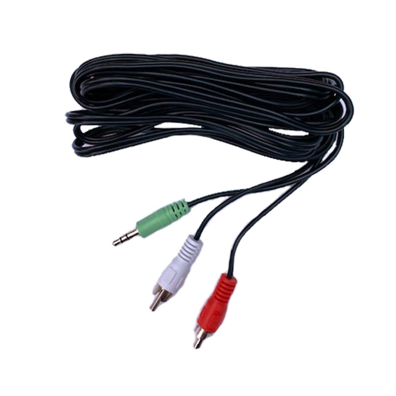 B1-2 3.5mm Long Male to RCA Female Audio Cable