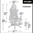 BraZen Venom Esports Elite PC Gaming Chair