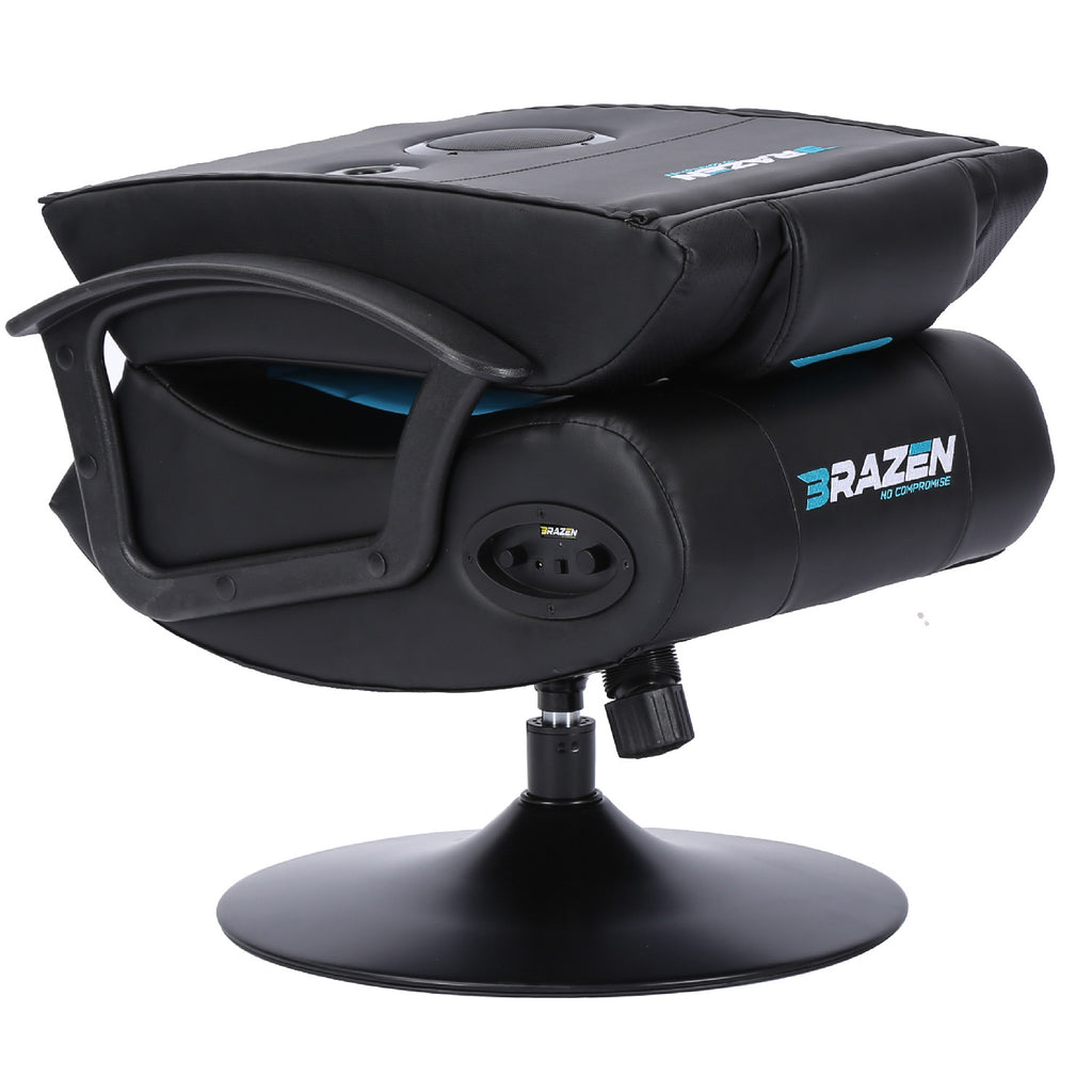 Brazen Chair BraZen Fusion 2.1 Bluetooth Surround Sound Gaming Chair - Blue