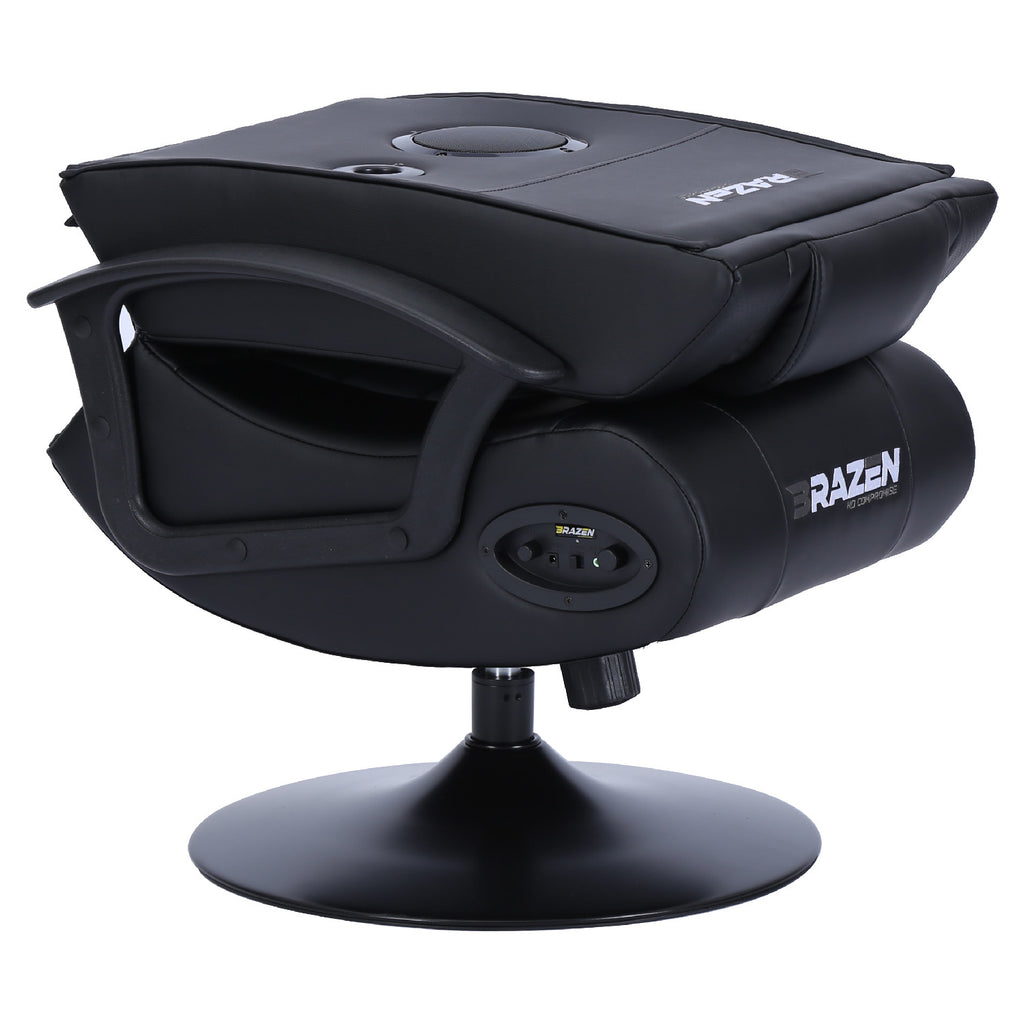 Brazen Chair BraZen Fusion 2.1 Wireless Surround Sound Gaming Chair - Grey