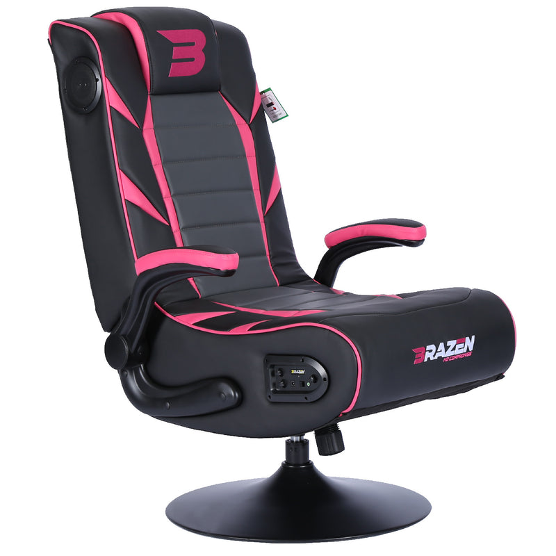 BraZen Panther Elite 2.1 Bluetooth Surround Sound Gaming Chair