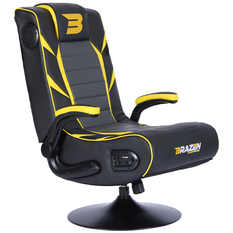 BraZen Panther Elite 2.1 Bluetooth Surround Sound Gaming Chair