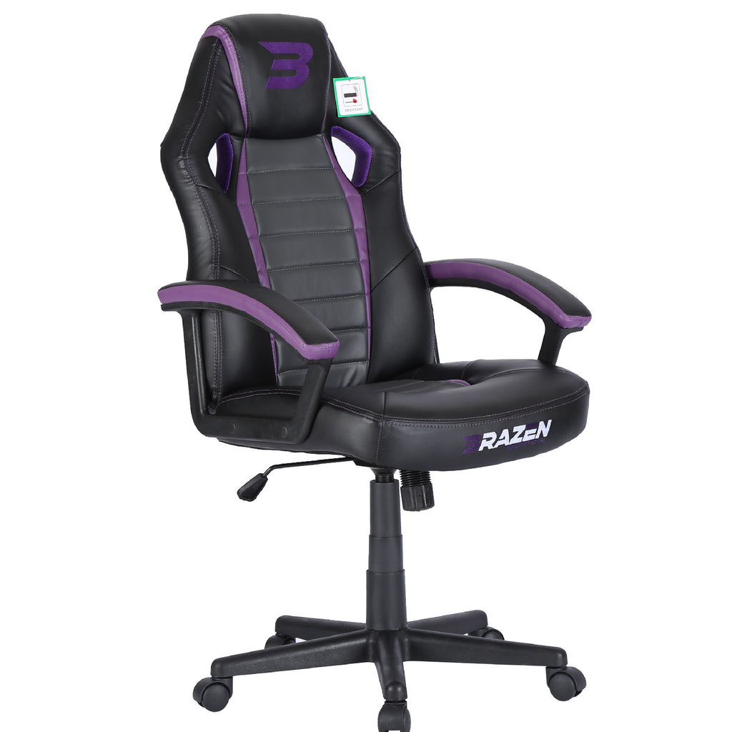 Brazen Chair BraZen Salute PC Gaming Chair - Grey