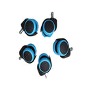 Black Castor Set of 5