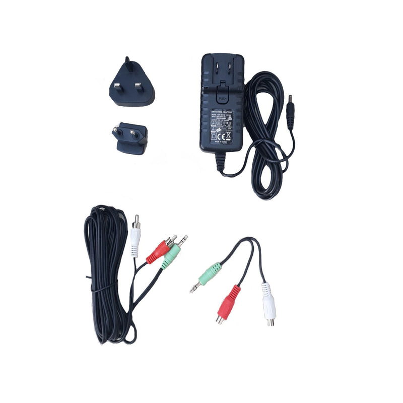 Replacement Power Adapter & Audio Cables Kit