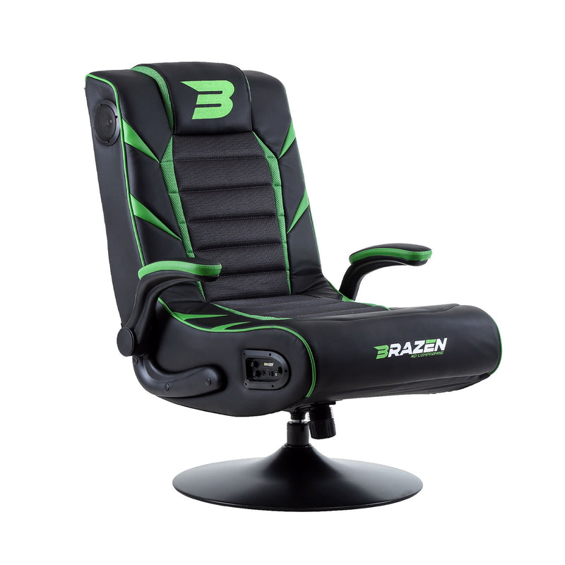 BraZen Panther Elite 2.1 Bluetooth Surround Sound Gaming Chair