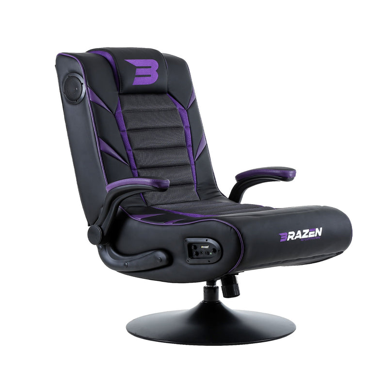 BraZen Panther Elite 2.1 Bluetooth Surround Sound Gaming Chair