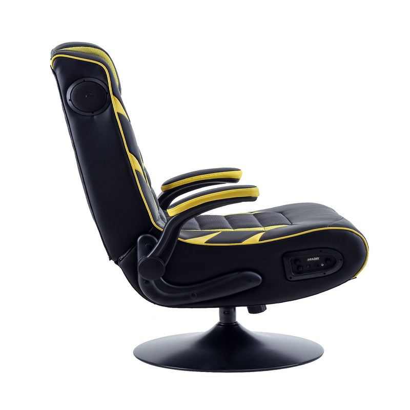 BraZen Panther Elite 2.1 Bluetooth Surround Sound Gaming Chair