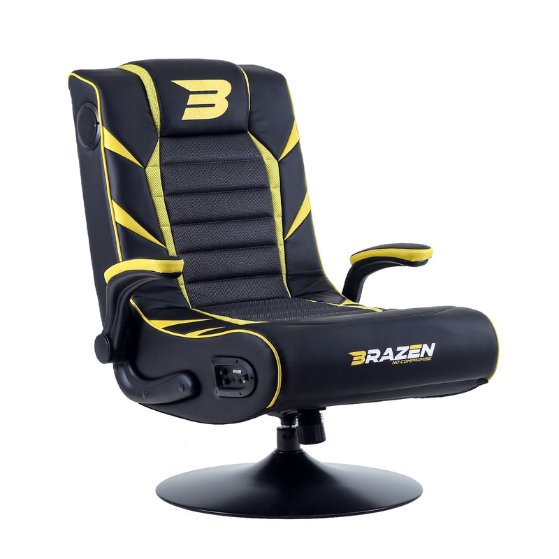 BraZen Panther Elite 2.1 Bluetooth Surround Sound Gaming Chair