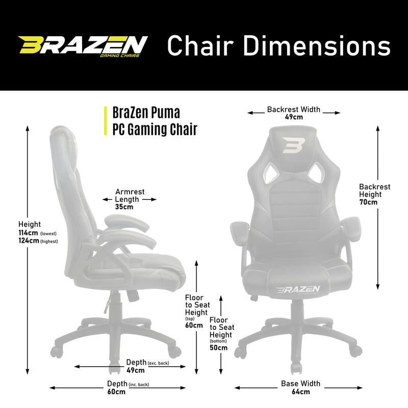 BraZen Puma PC Gaming Chair