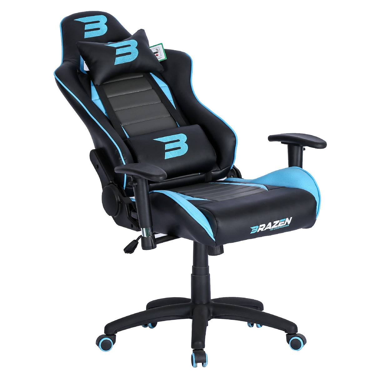 Brazen blue gaming chair best sale